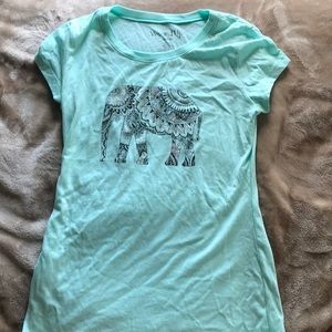 Teal/Mint green t-shirt